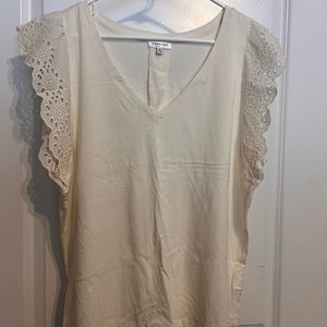 Cute cream top